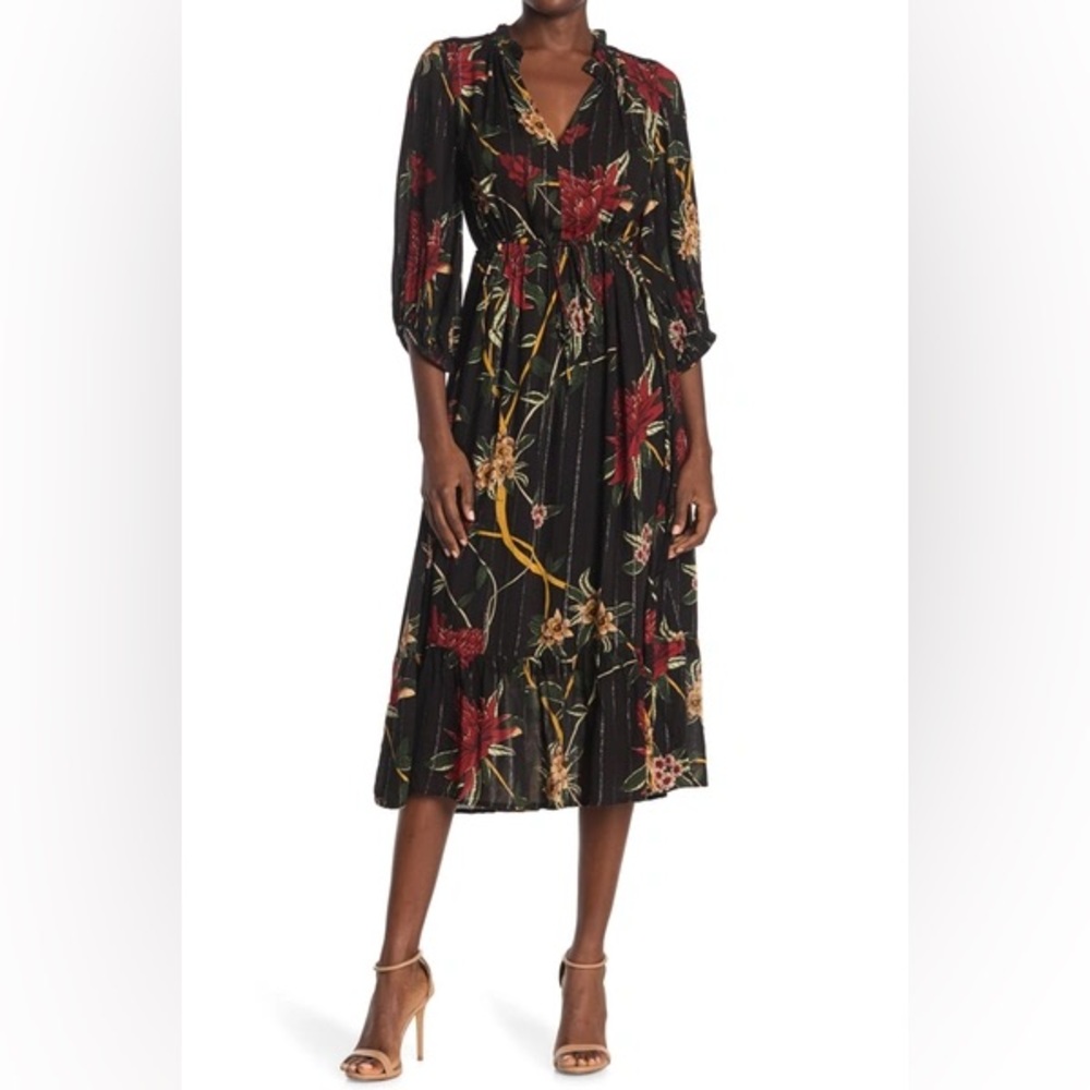 **BA&SH PATTY FLORAL DRESS** - Picture 6 of 11